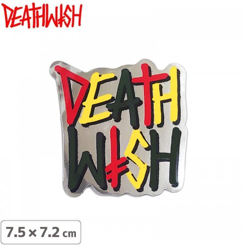 【スケボー ステッカー デスウィッシュ】DEATHWISH DEATHSTACK STICKER【7.5cm×7.2cm】NO142