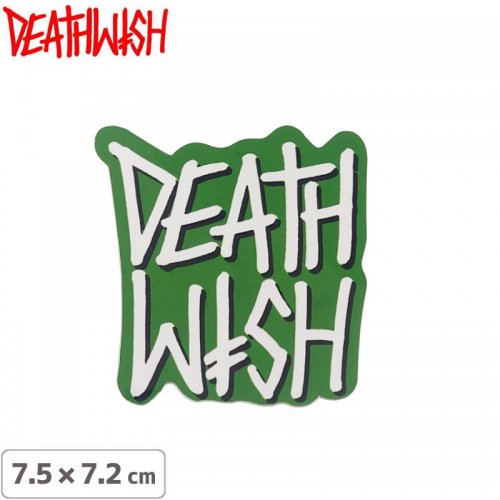 【スケボー ステッカー デスウィッシュ】DEATHWISH DEATHSTACK STICKER【7.5cm×7.2cm】NO143