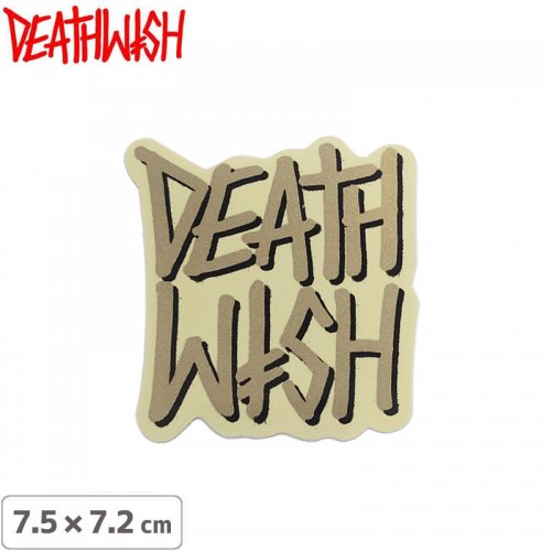 【スケボー ステッカー デスウィッシュ】DEATHWISH DEATHSTACK STICKER【7.5cm×7.2cm】NO144
