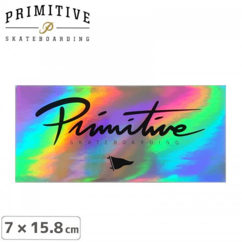 ڥץߥƥ PRIMITIVE ܡ ƥåPENNANT STICKER7cm15.8cmNO30