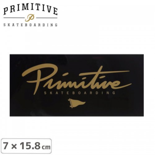 ڥץߥƥ PRIMITIVE ܡ ƥåPENNANT STICKER7cm15.8cmNO32
