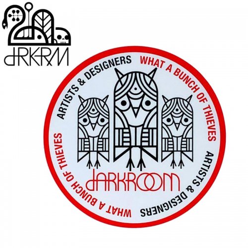 DARKROOM 롼 ܡ ƥåBUNCH OF THIEVES STICKER 8.9cm ۥ磻xå NO1
