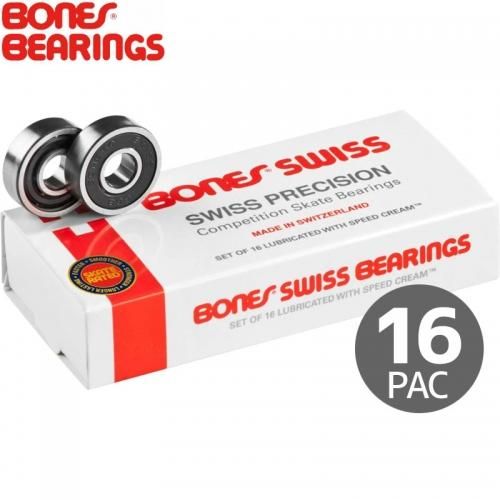 ڥܡ BONES BEARINGS ܡ ٥󥰡SWISS BEARINGS PAC16  16ĥå NO11