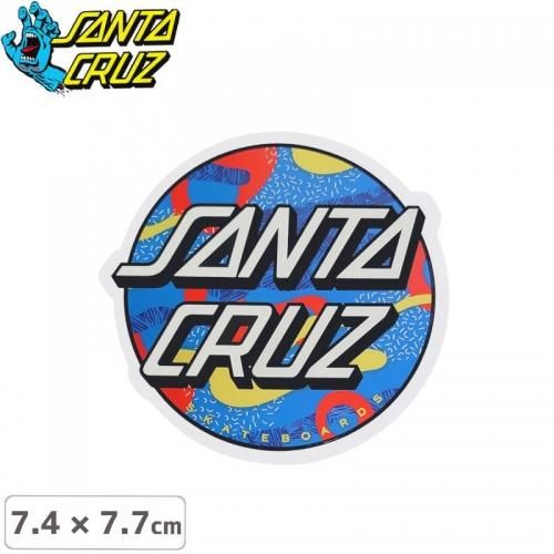 ڥ󥿥롼 SANTACRUZ ܡ ƥåPRIMARY DOT STICKER7.4cm7.7cmNO103