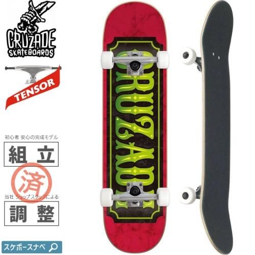 CRUZADE SKATEBOARDS 륶 ܡ ץ꡼ȡSTAMP8.0TENSOR ꥸʥӥ NO2