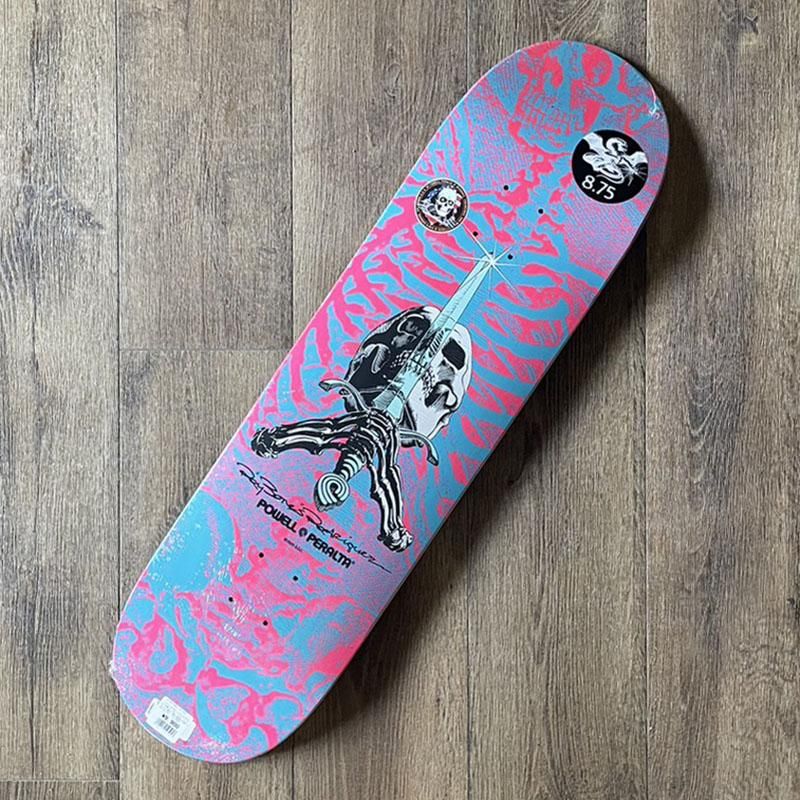 パウエル POWELL スケートボード デッキ RIPPER NATURAL PINK