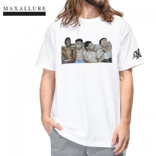 MAXALLURE マックス アルーア スケボー Tシャツ LET'S GO TEE
