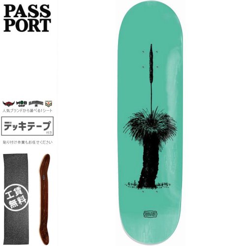 【PASS~PORT パスポート スケートボード デッキ】CALLUM PAUL GREEN DECK【8.0インチ】NO28