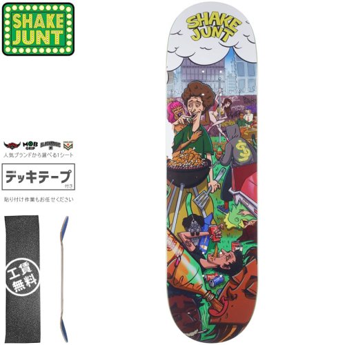 【シェイクジャント SHAKE JUNT スケートボード デッキ】BACKYARD DECK【8.5インチ】NO7