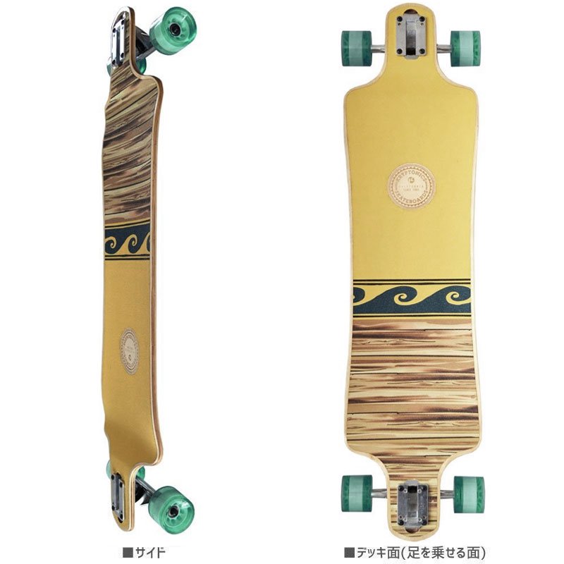 KRYPTONICS クリプトニクス クルーザー スケートボード ORIGINAL TORPEDO 22.5 MINI CRUISER 22.5インチ  BLACK PINEAPPE NO4