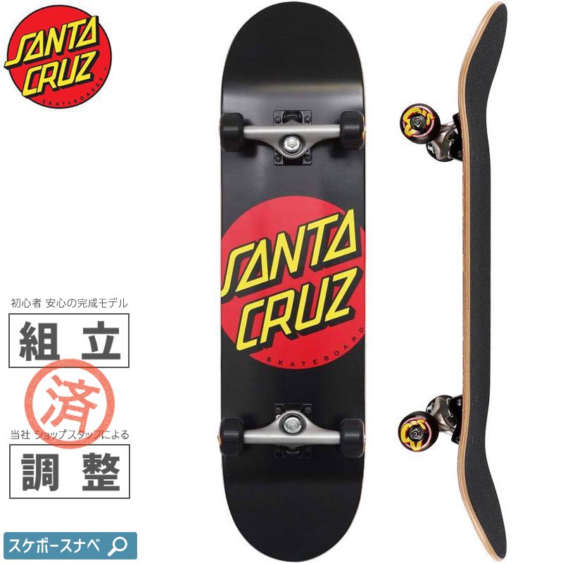 いもの Santa cruz スケボーセット デッキ クルーザーの通販 by Mshop