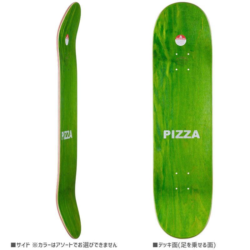 PIZZA DECK ピザ デッキ TEAM TRI LOGO 8.75-