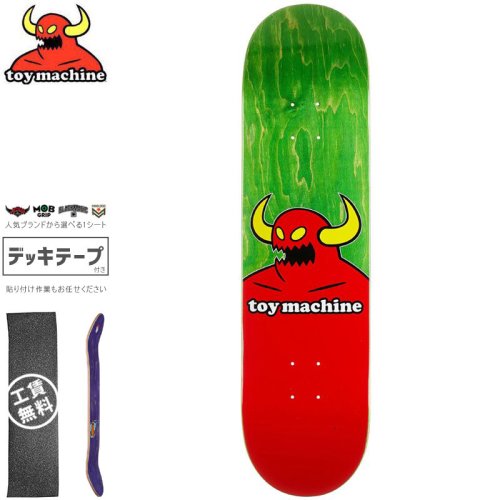 トイマシーン TOY MACHINE スケートボードデッキ 8.0*31.6 Q