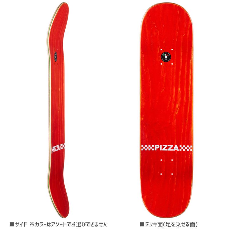 PIZZA DECK ピザ デッキ TEAM TRI LOGO 8.75-