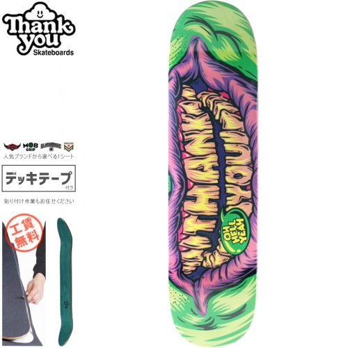 【THANK YOU SKATEBOARDS サンキュー スケートボード デッキ】SAY CHEESE DECK【7.75インチ】【8.0インチ】NO25