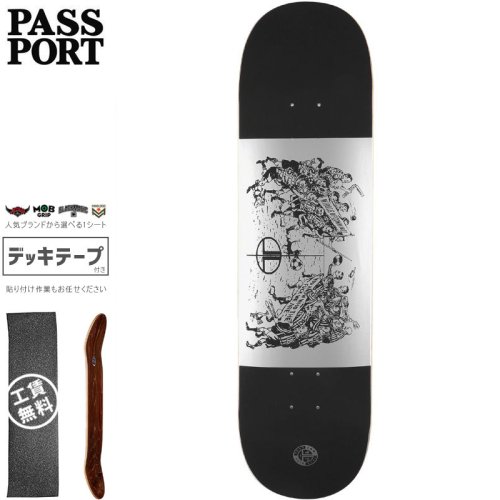 【PASS~PORT パスポート スケートボード デッキ】LOW LIFE L.L.F.C DECK【8.0インチ】NO39