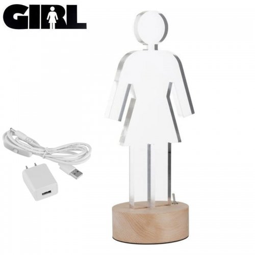 【GIRL ガールスケートボード ランプ】ACRYLIC OG LAMP NO1