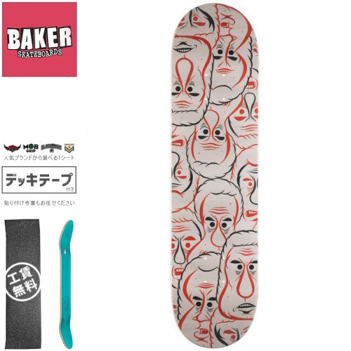 【ベーカー BAKER スケートボード デッキ】STEAMER BARRY DECK【8.0インチ】NO297