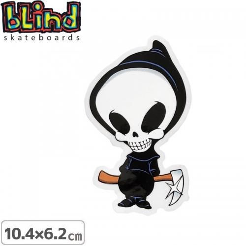 ブラインド BLIND スケボー ステッカー OG REAPER STICKER 10.4cm x 6.2cm NO58