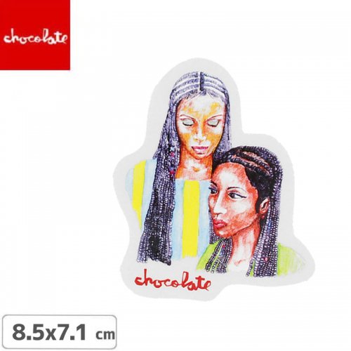 CHOCOLATE 祳졼ȥƥå ܡ LOGO STICKER ޥ 8.5cm x 7.1cm NO30