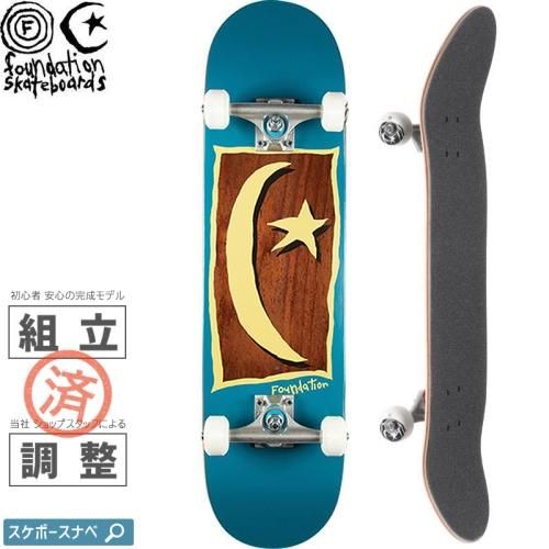 ファンデーション FOUNDATION スケボー コンプリート 3 STAR TEAL COMPLETE 100A 7.88インチ NO11