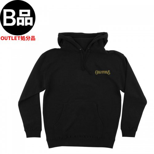 クリーチャー CREATURE スケボー パーカー TEAM HOODED ZIP SWEAT