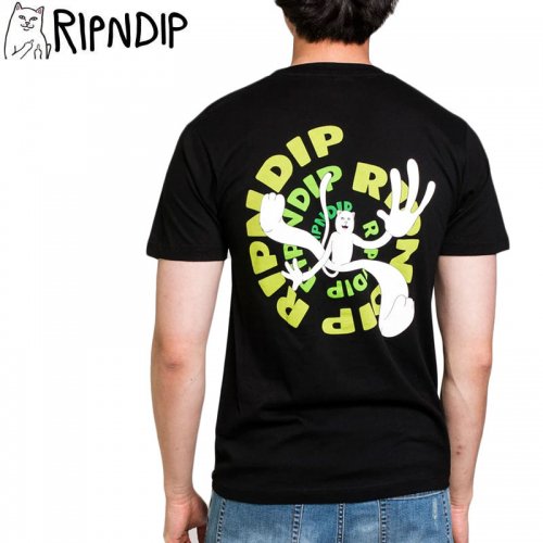 RIPNDIP リップンディップ スケートボード Tシャツ LORD NERMAL POCKET