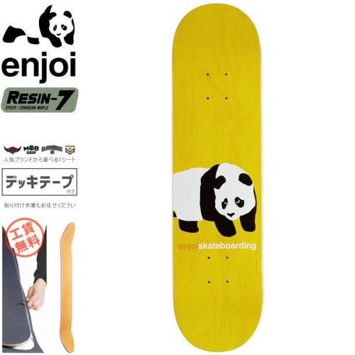 エンジョイ ENJOI スケボー デッキ SKULLS AND FLAME HYB DECK 8.25