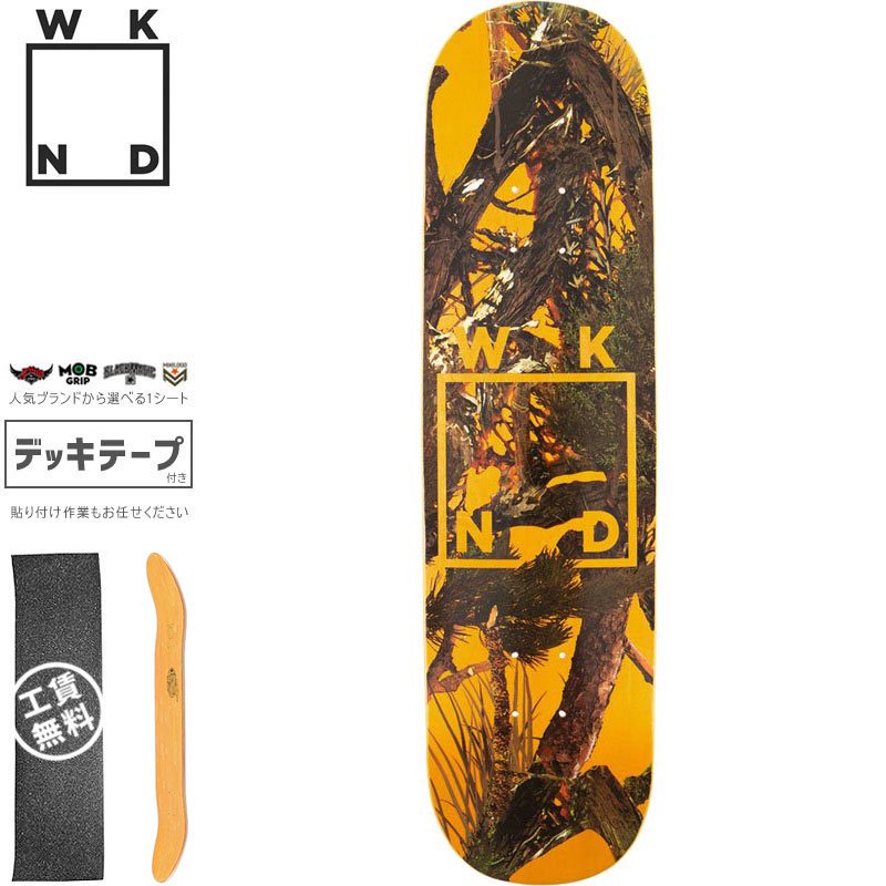 ウィークエンド WKND スケボー デッキ CAMO LOGO DECK 8.0インチ/8.125