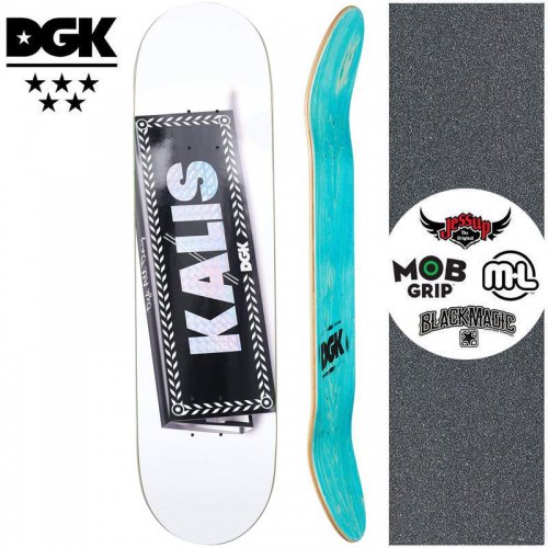【ディージーケー DGK スケートボード デッキ】ROLLING PAPER KALIS DECK【8.1インチ】NO378
