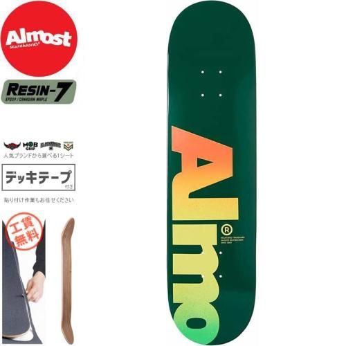 オルモスト ALMOST スケボー デッキ PEACE OUT RED HYB DECK 8.125