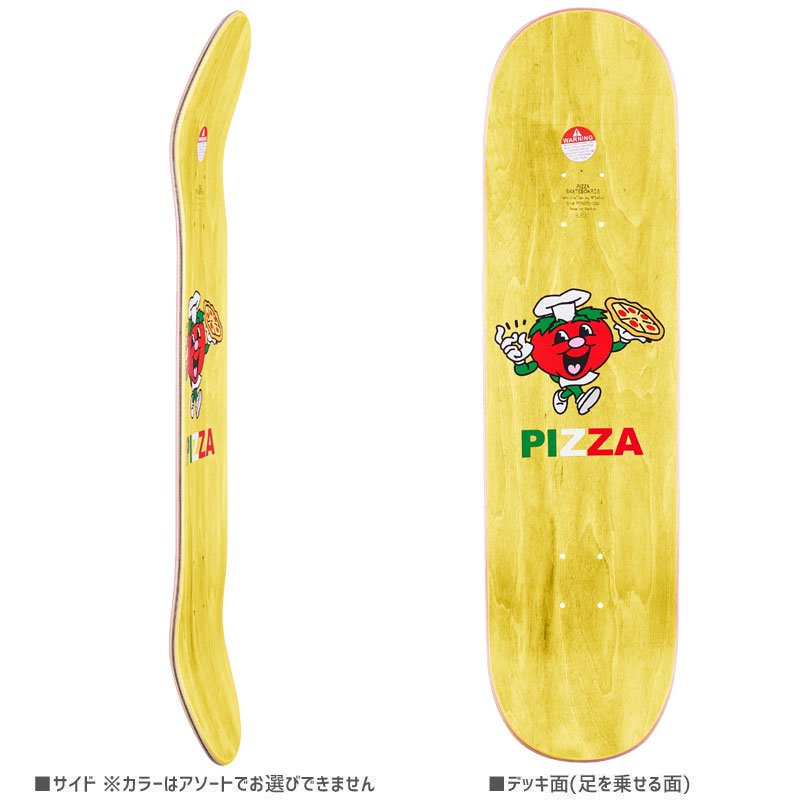 PIZZA SKATEBOARDS ピザ スケートボード デッキ FRENZ DECK 8.0インチ 