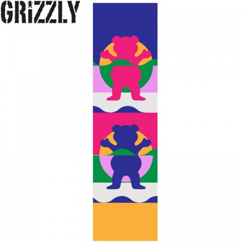 【グリズリー GRIZZLY GRIPTAPE デッキテープ】CANNES GRIPTAPE マルチ 9ｘ33 NO34