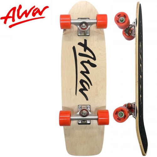 ALVA SKATES アルバ スケートボード デッキ SCRATCH WHITE DECK 8.5