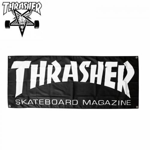 ڥå㡼 THRASHER ܡ ȥܡ MAG LOGO BANNER ֥åߥۥ磻 59cm146cm NO1