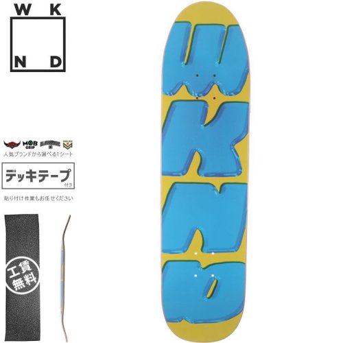 ウィークエンド WKND スケボー デッキ WHITE LOGO DECK 8.125インチ