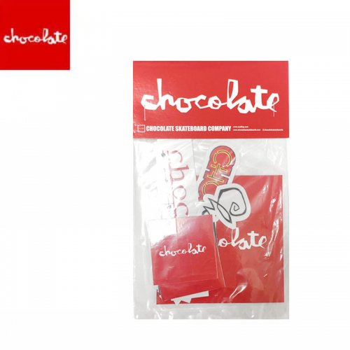 【CHOCOLATE チョコレートステッカー スケボー】HERITAGE STICKER PACK 10枚入 NO46