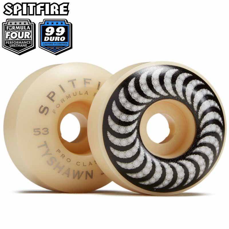 SPITFIRE スピットファイアー ウィール F4 99A TYSHAWN FOREVER CLASSICS WHEELS NATURAL 52mm  53mm NO290