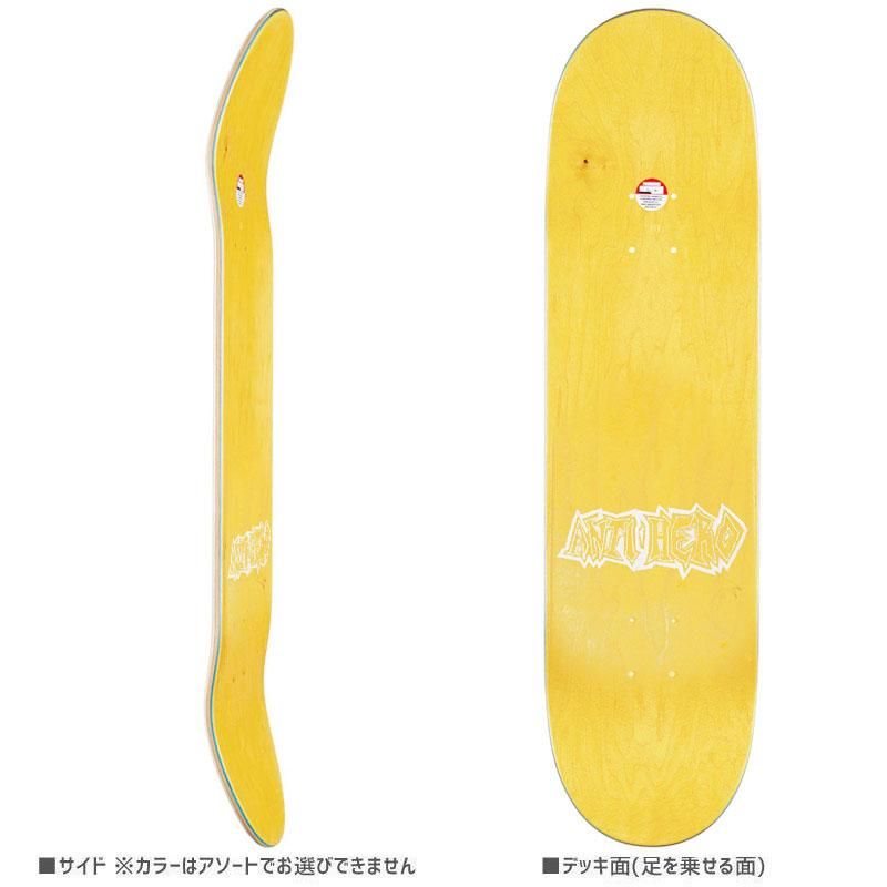 antihero × chris pfanner スケートボード デッキ ANTI HERO スケートボードデッキ | PFANNER IT'S A SIGN - 南国