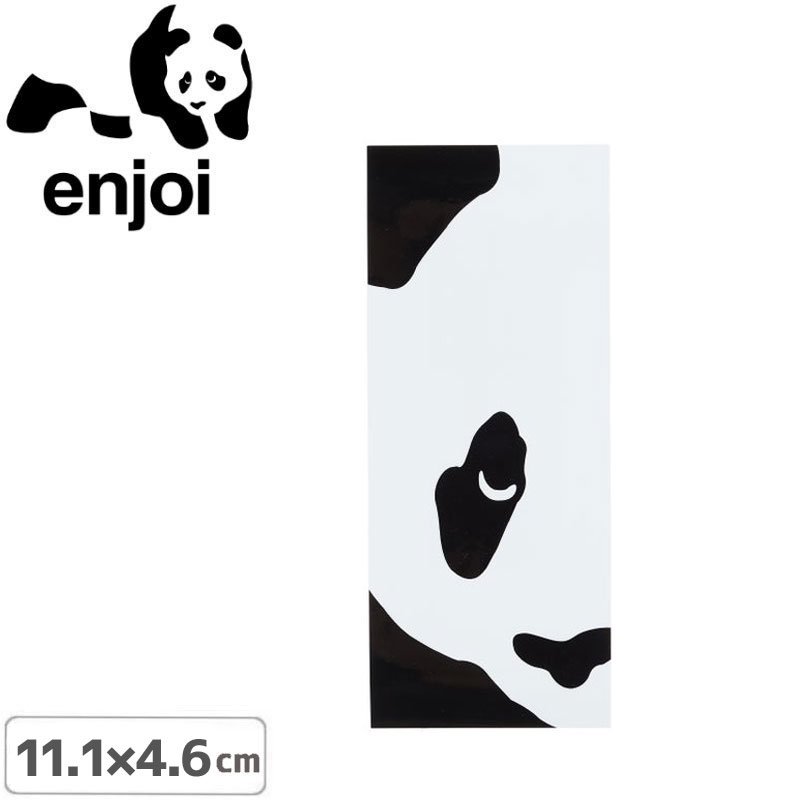 ENJOI 󥸥祤 ƥåBOX PANDA STICKER 11.1cm x 4.6cm NO85