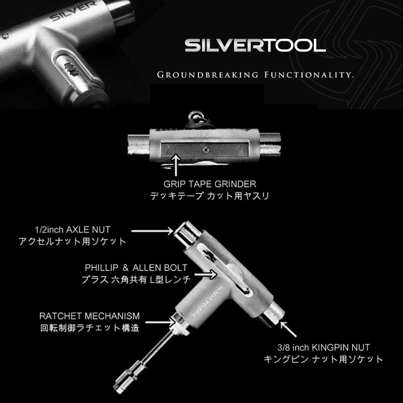 即納！最大半額！】 INDUSTRIAL TOOL インダストリアル ツール 工具 スケートツール ラジェット付き スケボー スケートボード  materialworldblog.com