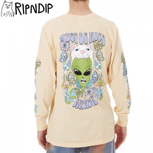 RIPNDIP リップンディップ スケートボード ロンT DRIFTING AWAY L/S