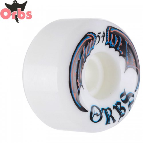 【オーブス ORBS スケボー ウィール】SPECTERS WHITES フルコニカル 99A ホワイト【54mm】NO26