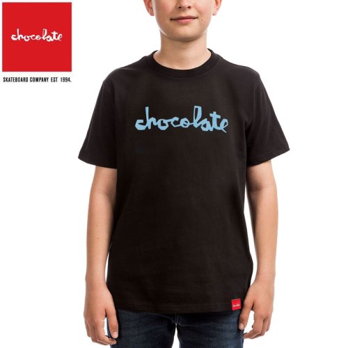【CHOCOLATE チョコレート キッズ Tシャツ】CHUNK YOUTH TEE【ブラック】NO5