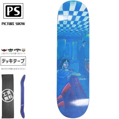 【PICTURE SHOW ピクチャーショー スケートボード デッキ】BLUE LODGE DECK【8.0インチ】NO21