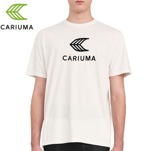 【CARIUMA カリウマ スケートボード Tシャツ】TEAM T-SHIRTS【オフホワイト】NO1
