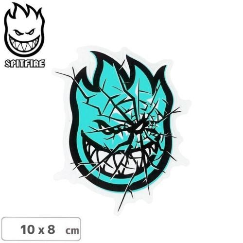 ڥԥåȥե SPITFIRE ܡ ƥåSHATTERED BIGHEAD STICKER 10 x 8cm ߥȥ֥롼 NO145