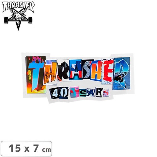 thrasher 帽子 クリアランス シール