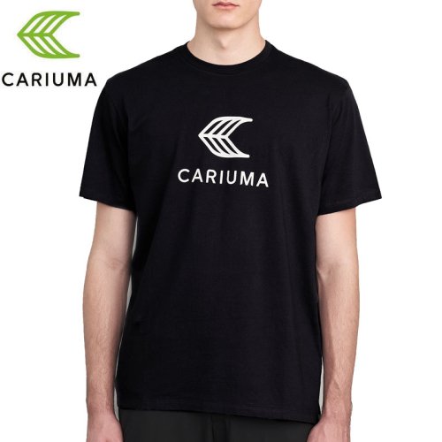 【CARIUMA カリウマ スケートボード Tシャツ】TEAM T-SHIRTS【ブラック】NO2
