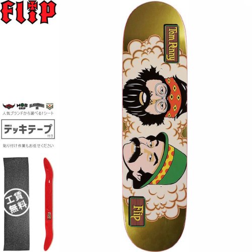 フリップ FLIP スケボー デッキ PENNY CHEECH AND CHONGS 50TH GOLD FOIL 8.0インチ NO102